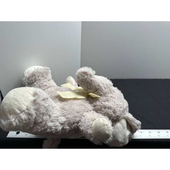 Adorable Plush Safari Elephant Toy By Best Made Toys Cream Gray Stuffed Animal - Picture 6 of 7
